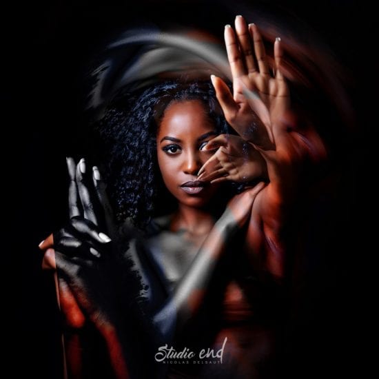 Projet artistique Afrikin, Emeline Delsaut, exposé aux Etats Unis stop gun