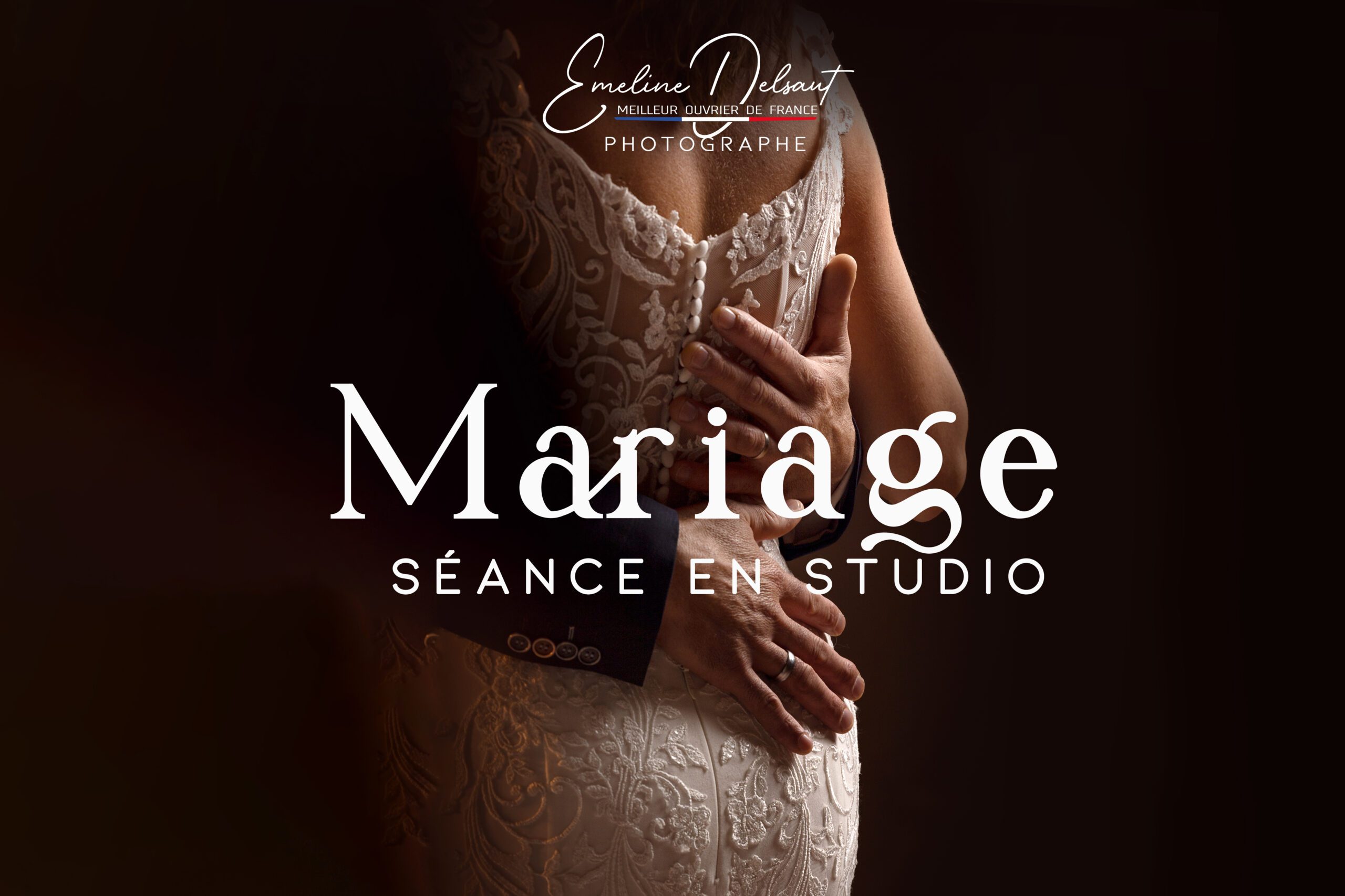 Photos de mariage en studio, photographe de mariage en Aveyron, STUDIO END®